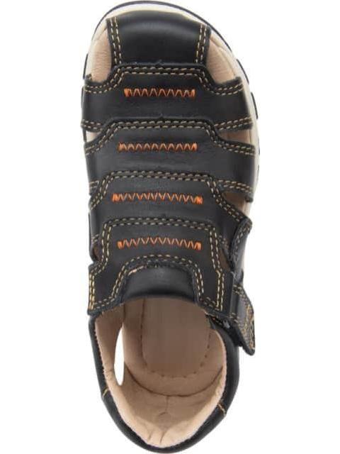 SANDALIA DE PIEL NEGRO SCHATZ KIDS