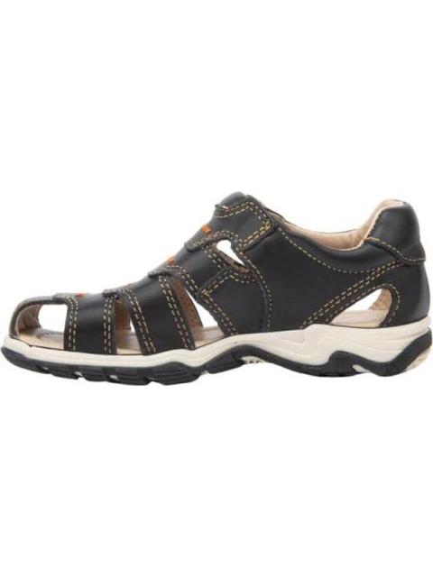 SANDALIA DE PIEL NEGRO SCHATZ KIDS