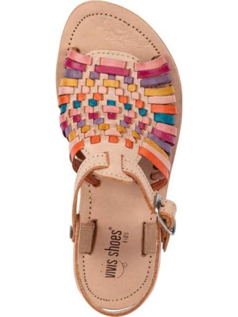 SANDALIA DE PIEL NUDE VIVIS SHOES KIDS