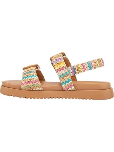 SANDALIA RAFIA CAMEL VIVIS SHOES KIDS