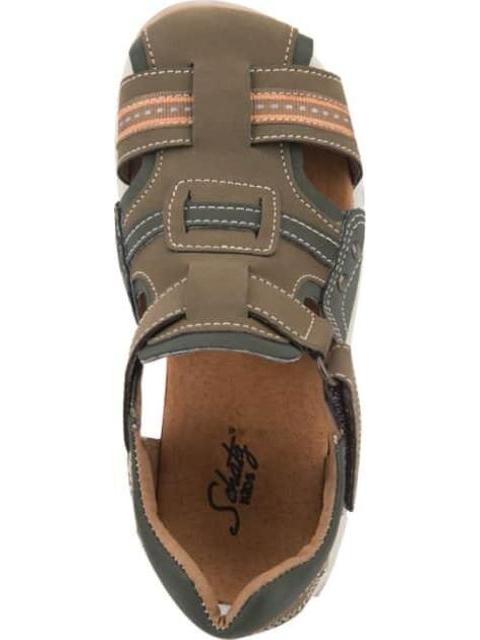 SANDALIA PESCADOR VERDE OLIVO SCHATZ KIDS