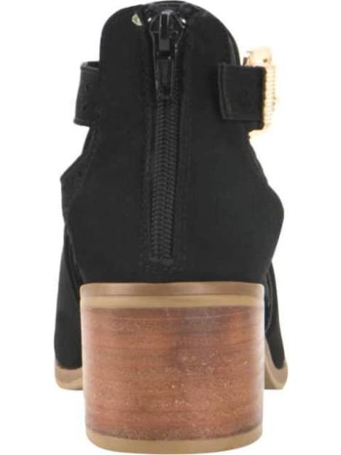 SANDALIA BOTIN CON TACON NEGRO VI LINE