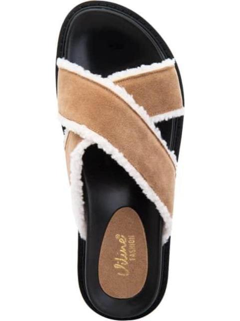 SANDALIA PLANA TAUPE VI LINE FASHION