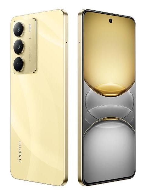 CELULAR REALME C75 DUAL SIM 256GB ROM DORADO 8GB RAM IP69 RESISTENCIA AL AGUA Y POLVO BATERIA 5828MAH 6.72 PANTALLA