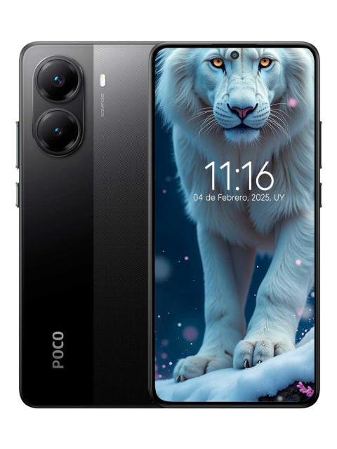 CELULAR XIAOMI POCO X7 PRO 5G MEMORIA INTERNA 256GB 12GB RAM CAMARA 50MP NEGRO 120 HZ