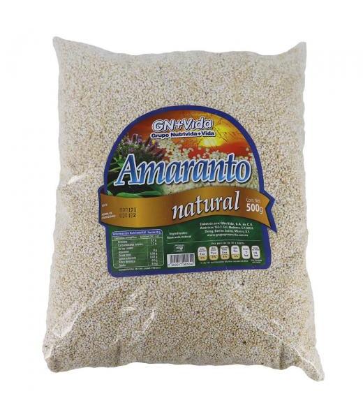 CEREAL AMARANTO NATURAL 500GR GN+VIDA