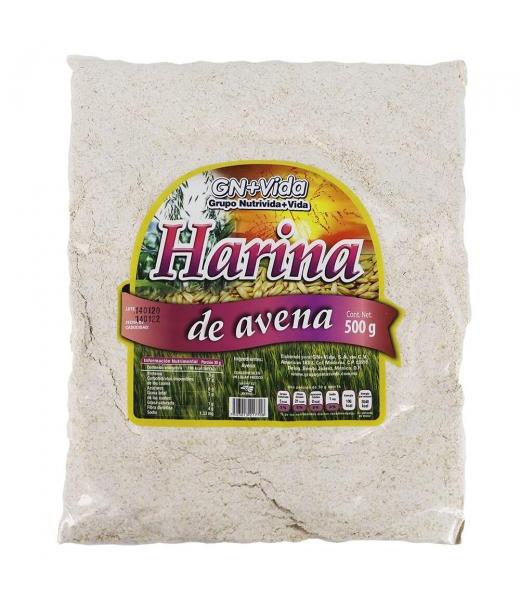 CEREAL HARINA DE AVENA 500GR GN+VIDA