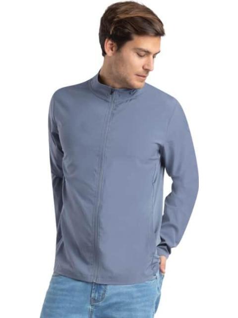 CHAMARRA DEPORTIVA AZUL SKECHERS1
