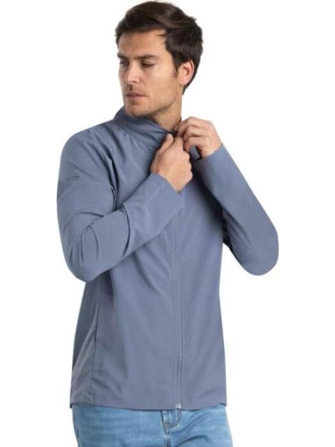 CHAMARRA DEPORTIVA AZUL SKECHERS1