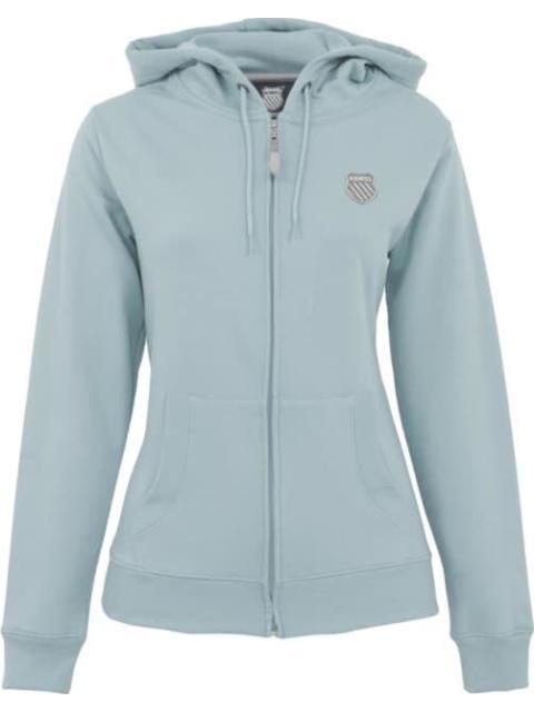 CHAMARRA K-SWISS HOOD FZ AZUL MENTA K-SWISS