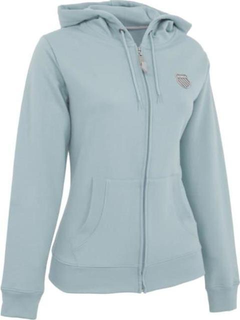 CHAMARRA K-SWISS HOOD FZ AZUL MENTA K-SWISS