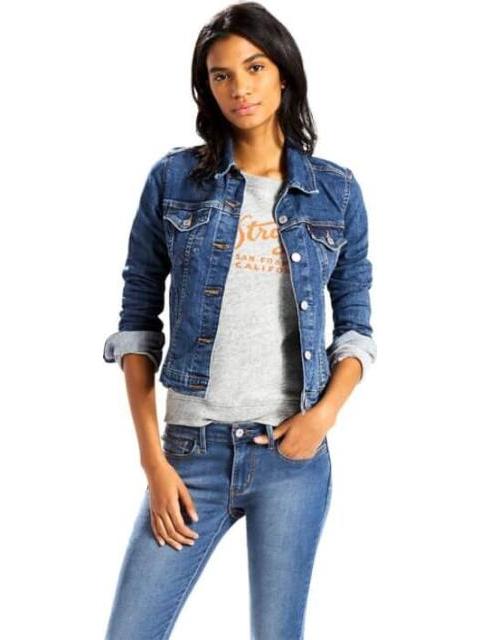 CHAMARRA MEZCLILLA AZUL LEVIS STRAUSS