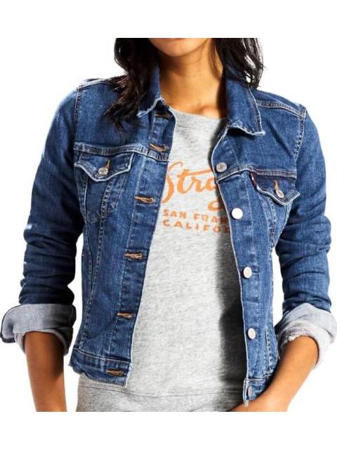 CHAMARRA MEZCLILLA AZUL LEVIS STRAUSS