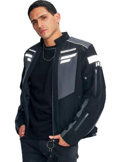 CHAMARRA MOTOCICLISMO NEGRO HARD SODA