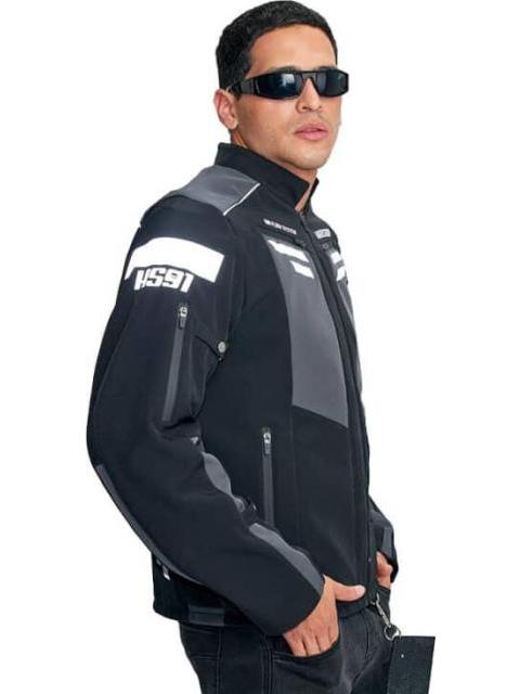 CHAMARRA MOTOCICLISMO NEGRO HARD SODA
