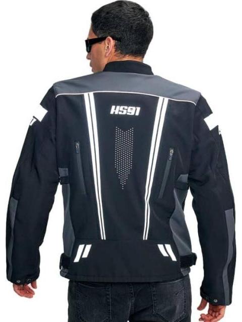 CHAMARRA MOTOCICLISMO NEGRO HARD SODA