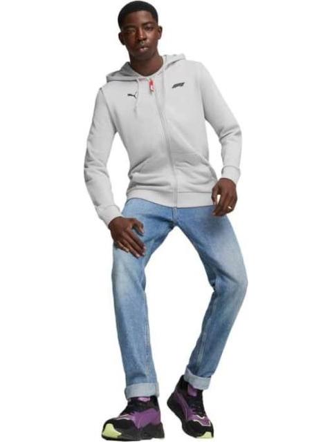 CHAMARRA MOTORSPORT F1 ESS FULL ZIP HOODIE GRIS PUMA