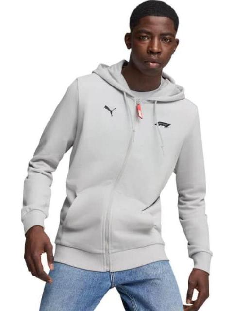 CHAMARRA MOTORSPORT F1 ESS FULL ZIP HOODIE GRIS PUMA