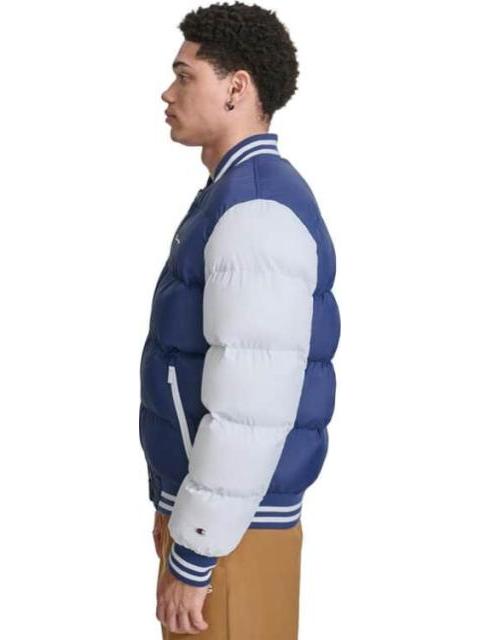 CHAMARRA BOMBER AZUL CHAMPION