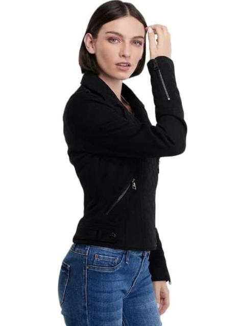 CHAMARRA SUEDE NEGRO HOLLY LAND