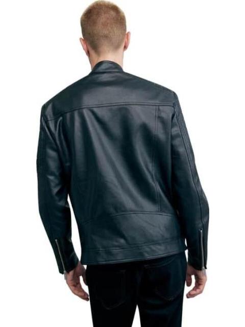 CHAMARRA TACTO PIEL NEGRO HARD SODA