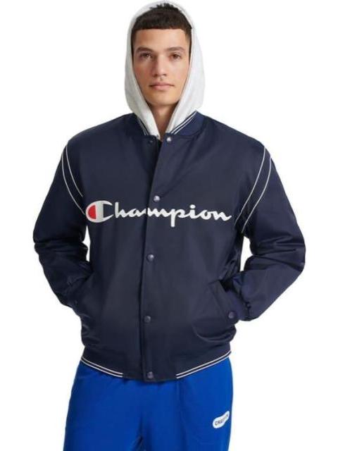CHAMARRA BOMBER AZUL MARINO CHAMPION