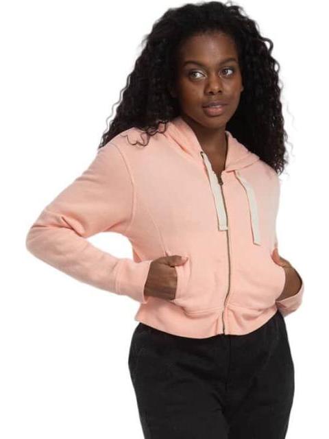CHAMARRA VINTAGE WASH FULL ZIP HOODIE ROSA CHAMPION