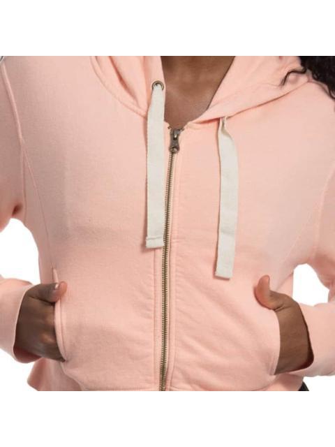 CHAMARRA VINTAGE WASH FULL ZIP HOODIE ROSA CHAMPION