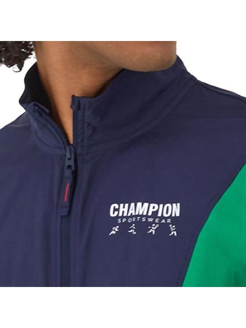 CHAMARRA WOVEN QUARTER AZUL CHAMPION