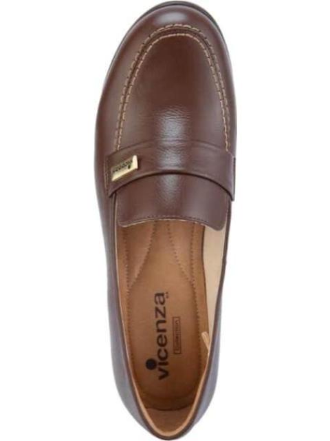 MOCASIN DE PIEL CAFE VICENZA