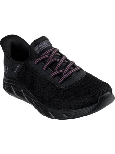 CHOCLO TENIS CASUAL URBANO ZAP BOBS NEGRO SKECHERS1