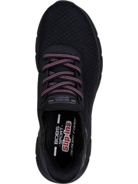 CHOCLO TENIS CASUAL URBANO ZAP BOBS NEGRO SKECHERS1