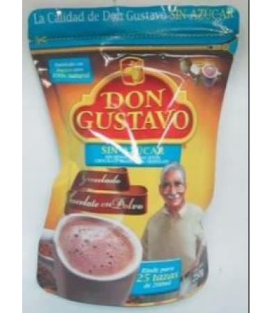 CHOCOLATE SIN AZUCAR 250 G DON GUSTAVO