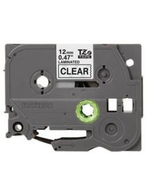 CINTA BROTHER TZE131 NEGRO SOBRE CLARO 12MM X 8M