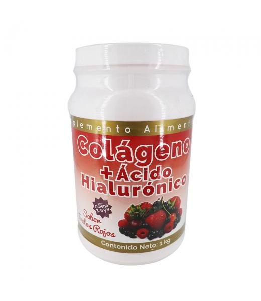 COLAGENO+ACIDO HIALURONICO SABOR MANZANA 1KG C OMEGA36 Y 9. MIEL SALUD Y VIDA