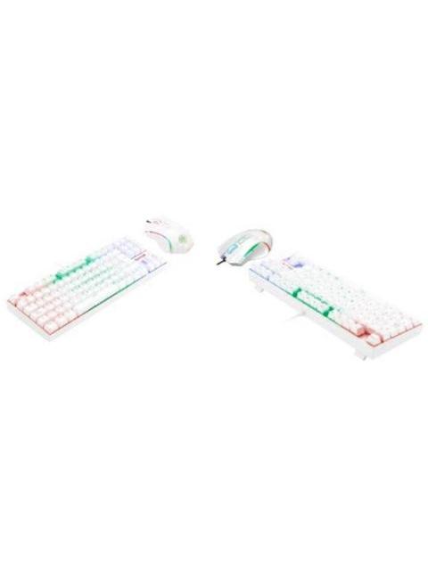 COMBO REDRAGON K552WRGBBASP JUEGO BLANCO