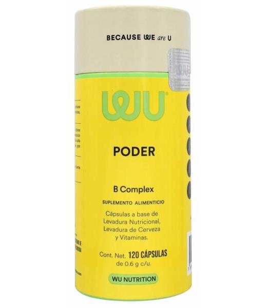 COMPLEJO B 120 CAP WU NUTRITION