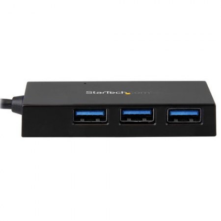 STARTECH  HUB CONCENTRADOR USB C 3.0 MACHO - 1X USB C- 3X USB A NEGRO