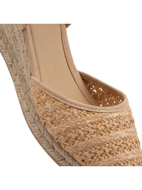 ALPARGATA DE RAFIA BEIGE SHOSH