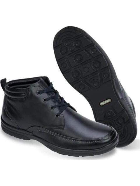 BOTIN CONFORT CON AGUJETA NEGRO CALZADO PAZSTOR