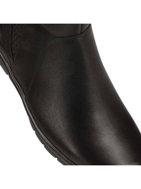 BOTA CONFORT PIEL DE BORREGO NEGRO CALZADO PAZSTOR