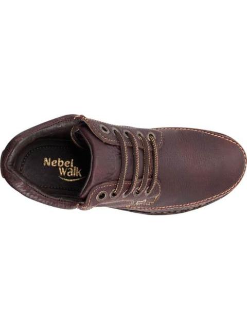 BOTIN CONFORT TEJIDO A MANO ROJO LADRILLO NEBEL WALK