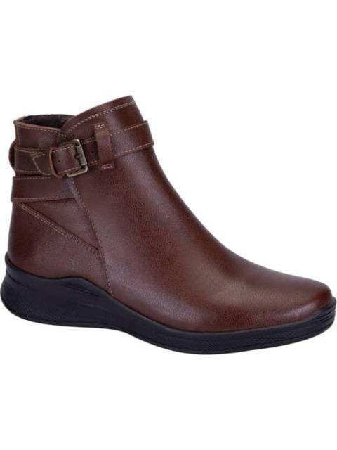 BOTA CONFORT PIEL VACUNO COGNAC SHOSH CONFORT