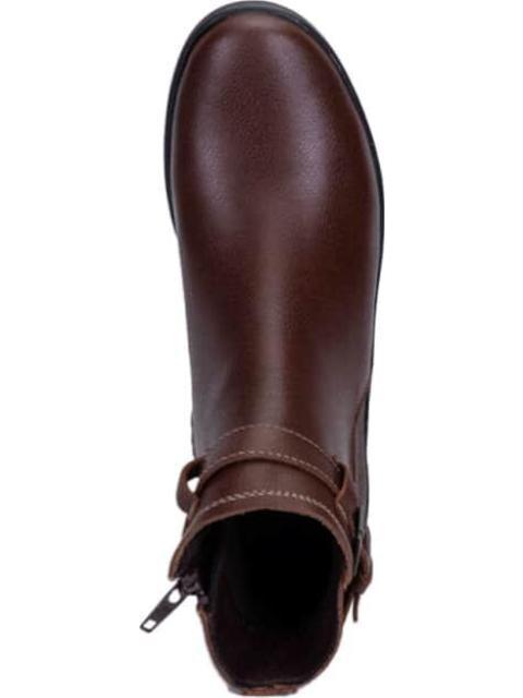 BOTA CONFORT PIEL VACUNO COGNAC SHOSH CONFORT