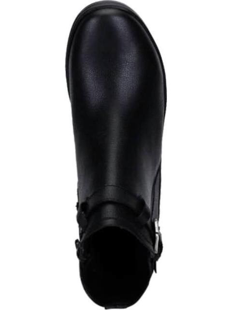 BOTA DE PIEL PISO NEGRO SHOSH CONFORT