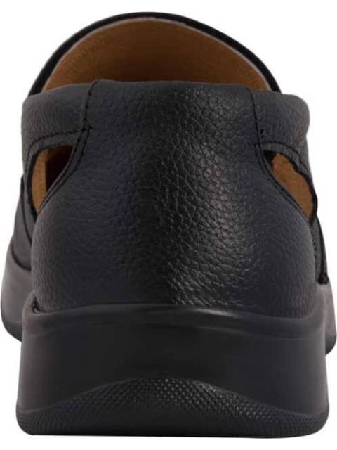 SANDALIA PIE DIABETICO DE PIEL NEGRO BIO SHOES
