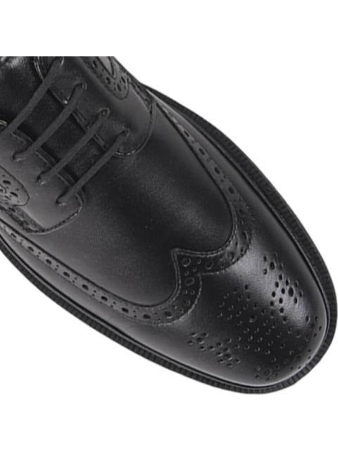 ZAPATO DE VESTIR DE PIEL DERBY NEGRO CALZADO PAZSTOR