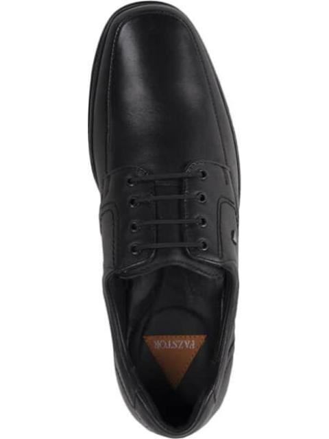 ZAPATO DE VESTIR DE PIEL DERBY NEGRO CALZADO PAZSTOR