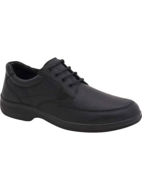 ZAPATO CASUAL DE PIEL DERBY NEGRO FLEXI