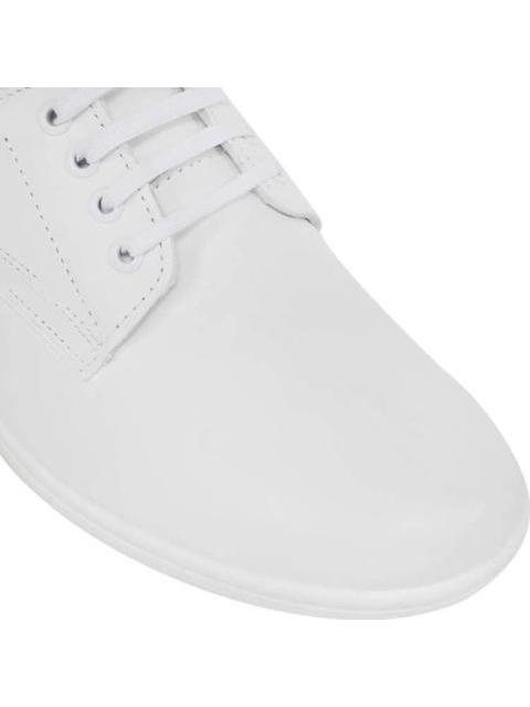 ZAPATO DE SERVICIO DE PIEL BLANCO FLEXI